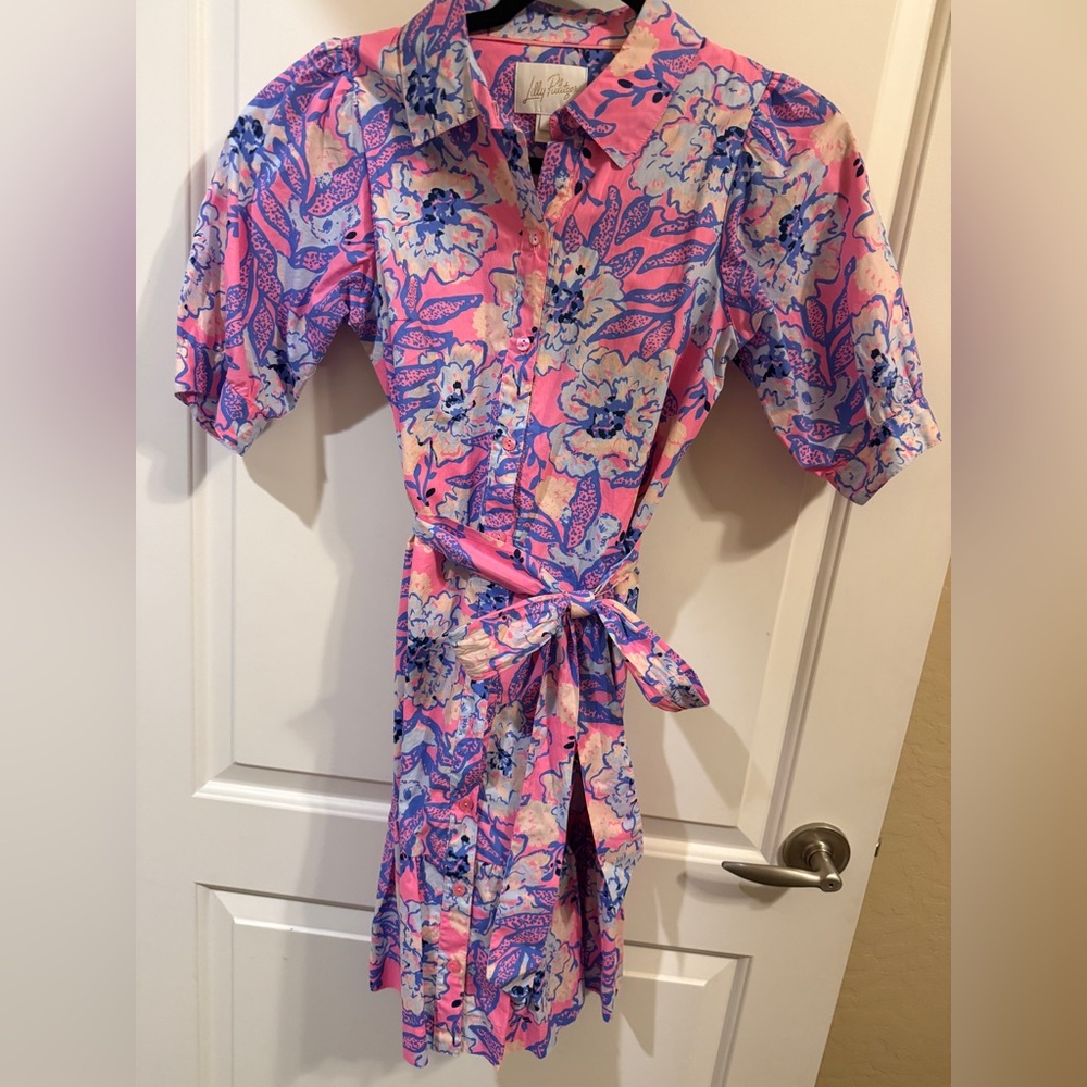 Lilly Pulitzer SASHRIA Dress in Koalafied Size 0
